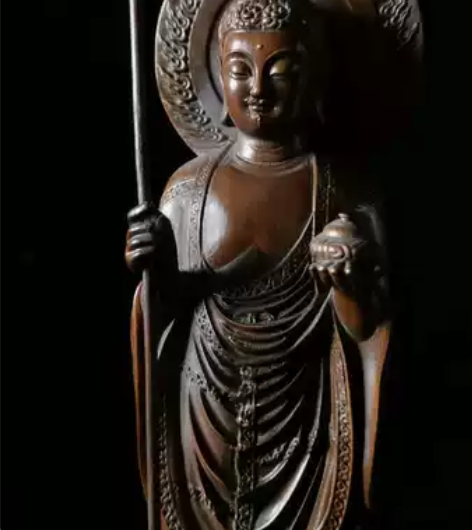 黄杨精雕佛像～佛祖。全品无伤无裂，老料。大...