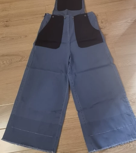 five plus牛仔裤背带裤，两穿，背带...