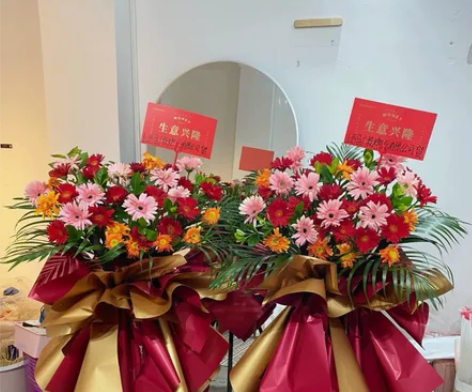 花店团购开业花篮80/个，高品质 黄岛区可...