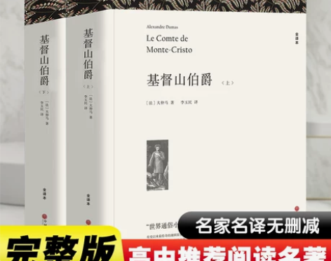 基督山伯爵 世界名著小说全集 巴黎圣母院 ...