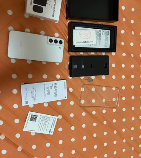 三星s22羽梦白 8+256G 箱说全 全...