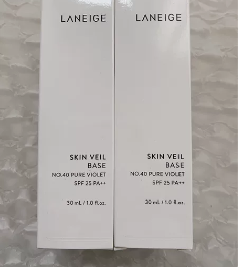 兰芝紫色隔离妆前乳 一支45不包邮 两只9...