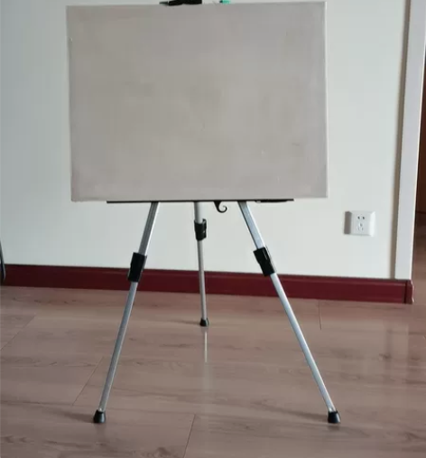 铝合金画架画板一套 全新，轻便，可伸缩折叠...