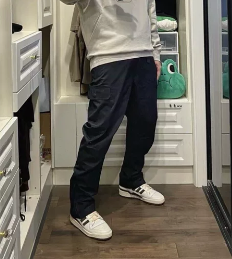 447945 优衣库神裤秋冬日系高街机能加...