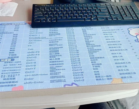 暖桌鼠标键盘加热垫特大号办公室桌面电脑学生...