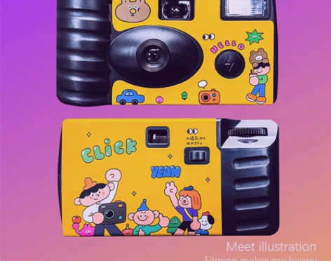 135富士柯达复古傻瓜一次性胶卷相机冲洗胶...