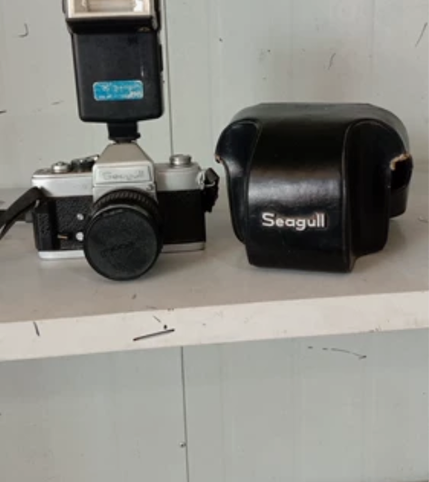 海鸥DF-102B 皮套，镜头，闪光灯 齐...