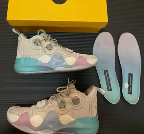 LiNing李宁 韦德之道8减震果冻底 高...