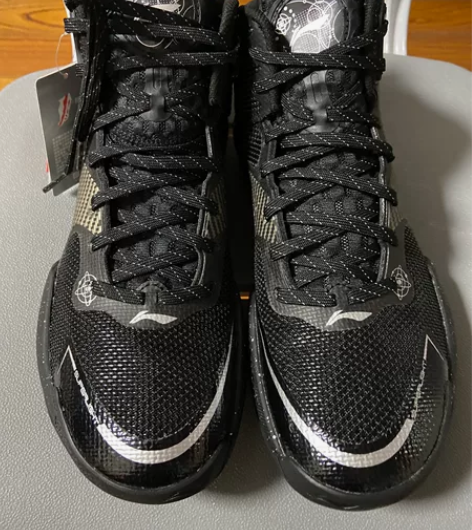 李宁超轻2022篮球鞋 黑骑士 41.5码...