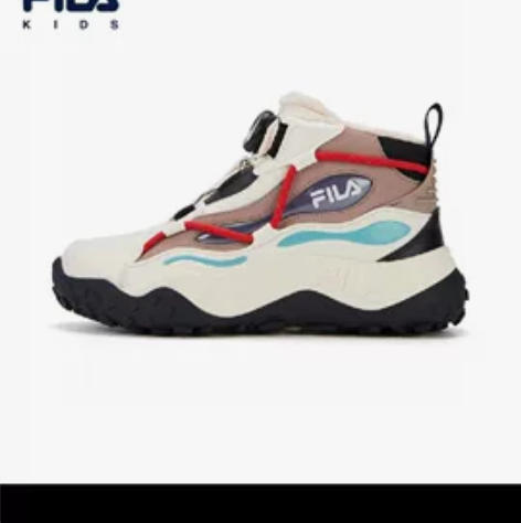 FILA斐乐童鞋儿童棉靴2022冬季新款男...