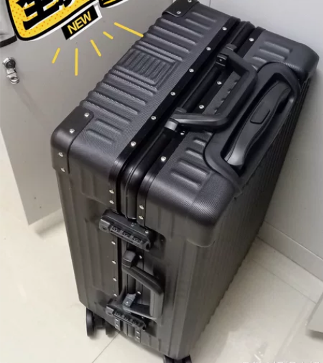 全新包邮30寸铝框行李箱学生韩版密码箱28...