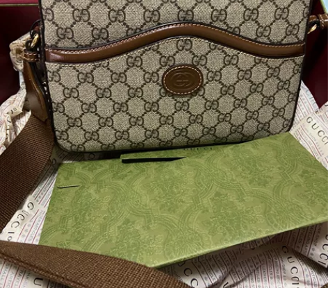 Gucci 古驰男邮差包、 GUCCI古驰...