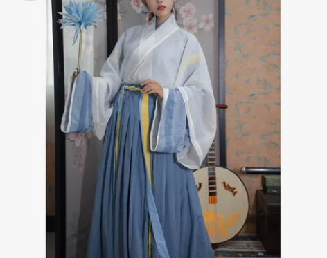 五五年汉服 霜降.秋焚 xxl 三件套 试...