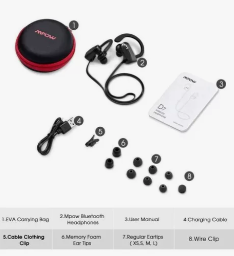 全新,出口欧美,狂甩不会掉,防水运动耳塞M...