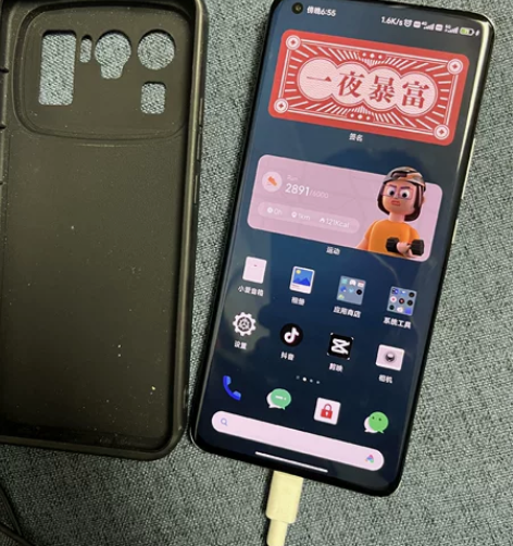 99新自用小米11ultra 白色 12+...