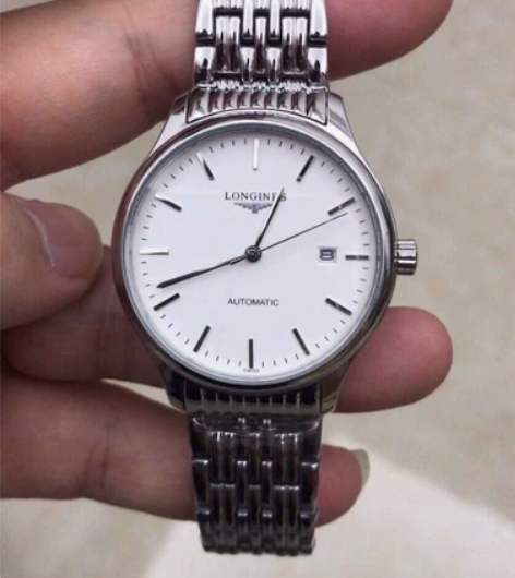 正品二手9成新 浪琴律雅系列全自动机械手表...