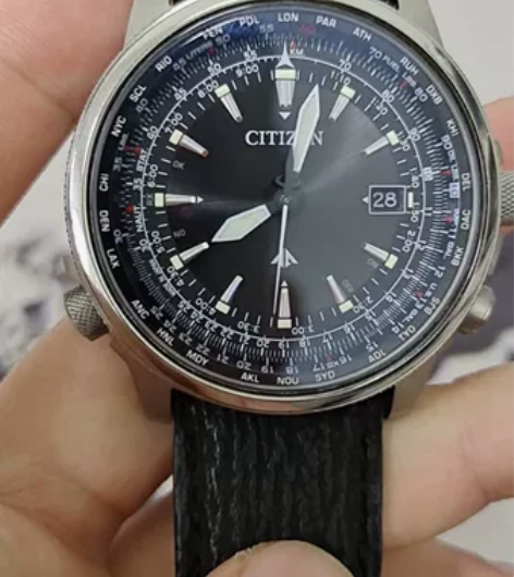 Citizen/西铁城全钛合金光动能电波表...