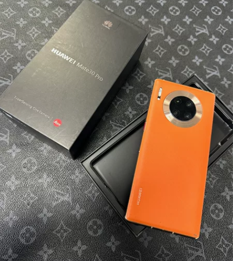 二手华为mate30pro 橙色 一手自用...
