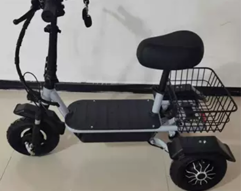 电动车 本店热销迈特维奇小布丁折叠锂电三轮...