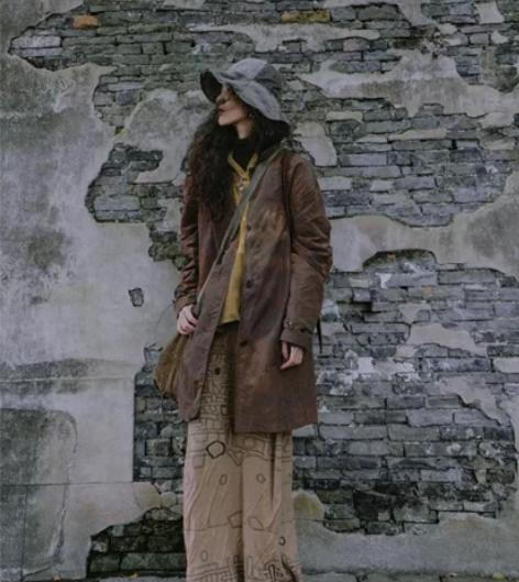 单农休闲外套 红绿花色 S码里面有夹棉可拆...