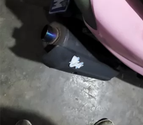 飞鹰花嫁声浪排气，雅马哈100C发动机通用...
