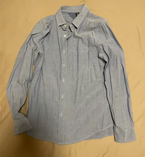 真维斯男衬衣180/100A 号偏小，参考...