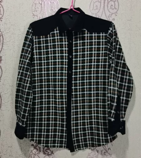 男士加绒衬衫 肩宽44袖长58身长70胸围...