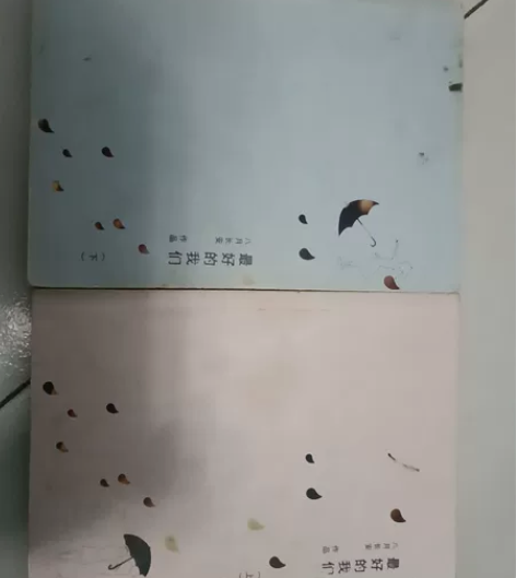 女儿收集的八月长安作品,共七本,青春文学作...