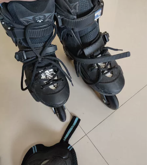 柚子轮滑飞鹰轮滑鞋F5S成人男女溜冰鞋花式...