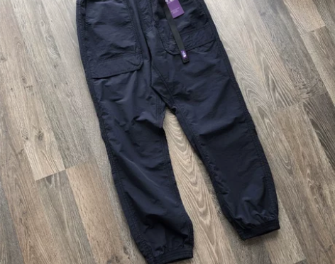 狠货~日版紫标休闲裤 简约大兜设计 客供防...