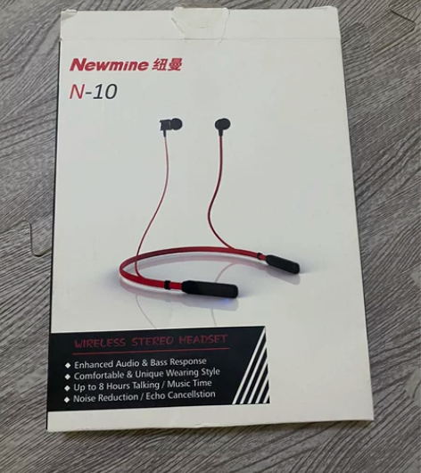 纽曼n-10耳机，全新，拆封查看，物资学院...