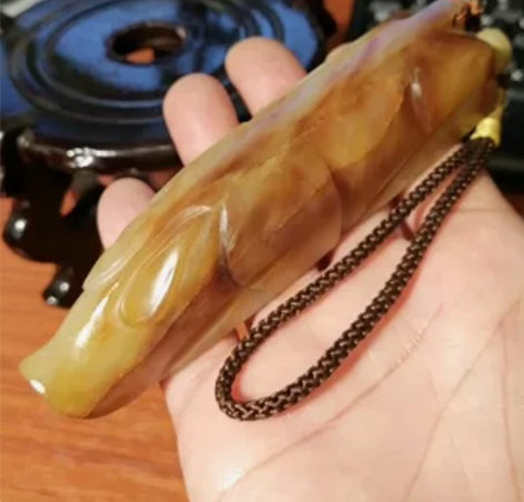 自玩老的玉猪，玉质杠杠滴，包浆纯现在断舍离...
