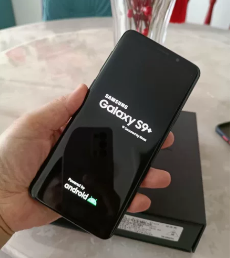 三星s9+，6+128G，黑色，纯原，国行...