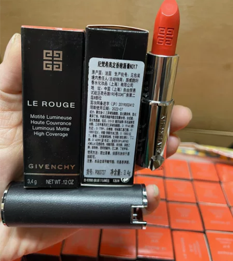 纪梵希小羊皮N317口红 正装  日期22...