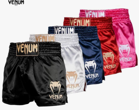 VENUM 毒液泰拳短裤搏击运动裤拳击散打...