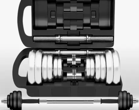 哑铃包邮 电镀20公斤15kg健身器材 男...