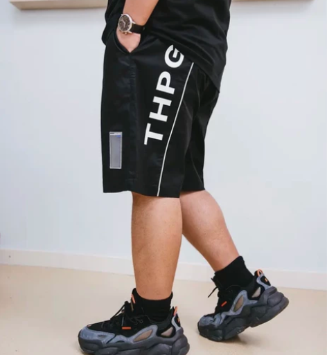 Thepang潮牌大码男装潮流加肥加大短裤...