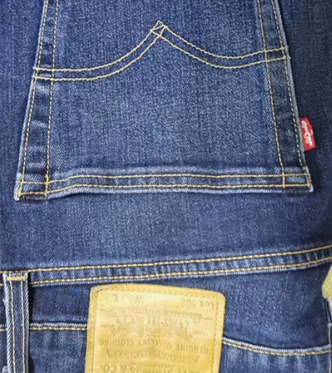 levis李维斯502系列冬季厚款牛仔裤。...