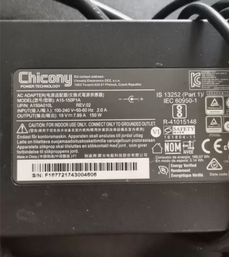 二手拆机神舟战神chicony群光150w...