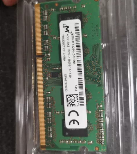 DELL笔记本升级内存换下来的DDR3L ...