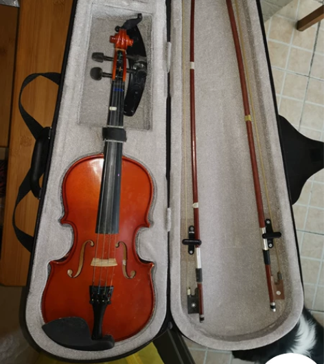 闲置小提琴出售,儿子小时候用过的,1/4能...