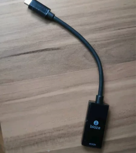 毕亚兹 Type-C转HDMI转接头线 U...