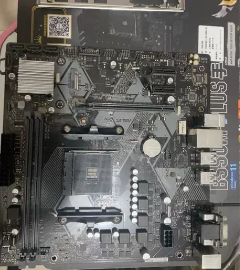 r7 2700cpu华硕b450M-K主板...