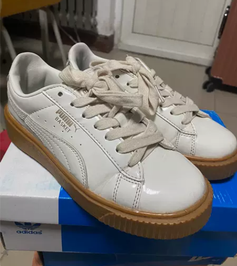 彪马puma漆皮鞋   36 微商入的