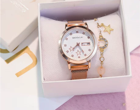 小众设计手表女款夜光考试用简约气质ins初...