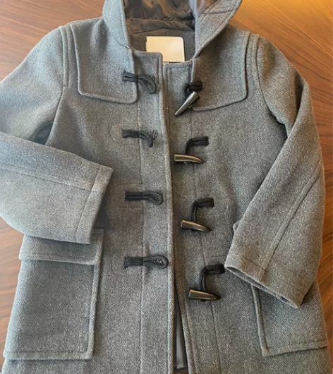 协和 校服 冬季 灰色昵大衣 尺码:140...