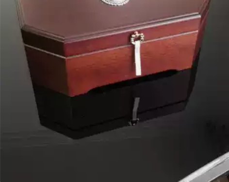 日本产超大容量卡梅奥双层古董八音盒音乐盒首...