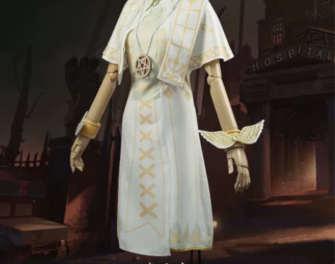 第五人格光天使c服全套,假发衣服配饰鞋子无...