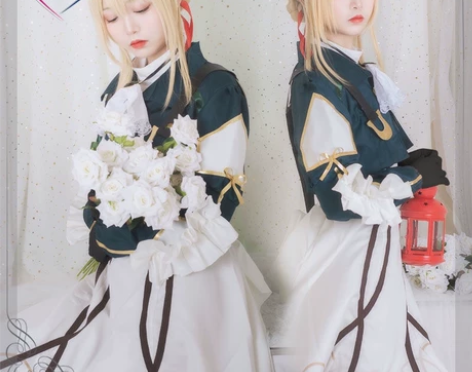 直出(不换哦) 漫衣尚紫罗兰cos服薇尔莉...