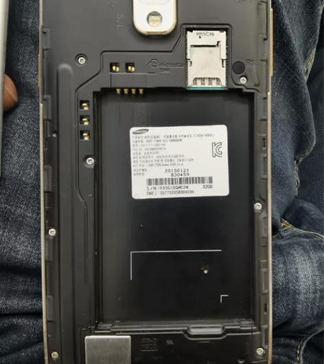 三星n900l  整机  屏幕摔碎不显示 ...